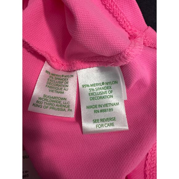 Lilly Pulitzer Luxletic Martina Polo Tank – Havana Pink (NWT, Size M) - Picture 8 of 8